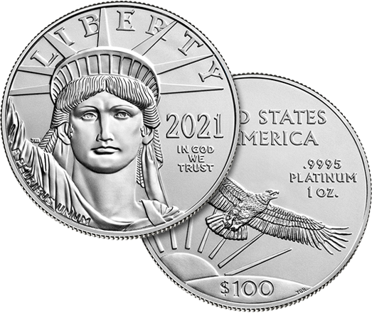 Browse Platinum Bullion 